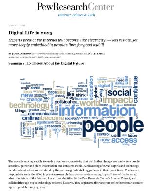 Digital Life in 2025