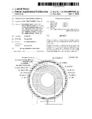 Contact Lens and Storage Medium - Patent Application
