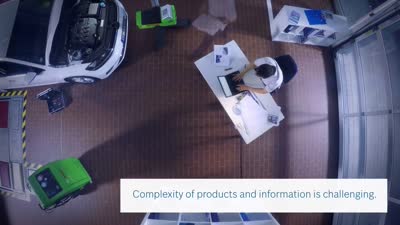 Bosch Augmented Reality for the automotive workshop