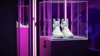 Nike's Limited Edition Self-Lacing "Back to the Future" Shoes