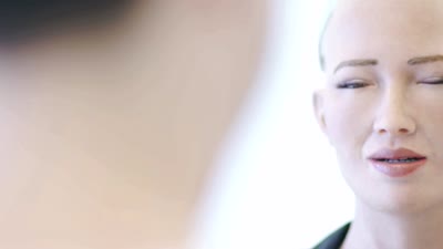 Loving AI Research Project with Sophia the Robot: Glitch
