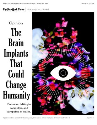 The Brain Implants That Could Change Humanity