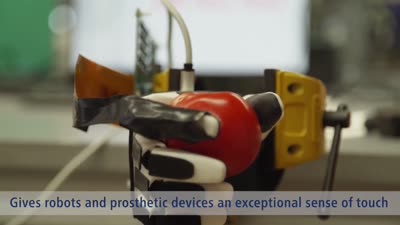 Novel artificial nervous system gives robots an exceptional sense of touch
