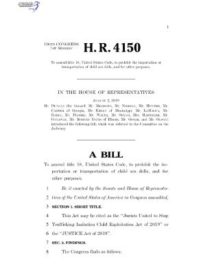 JUSTICE Act of 2019