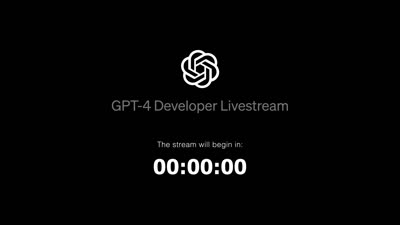GPT-4 Developer Livestream