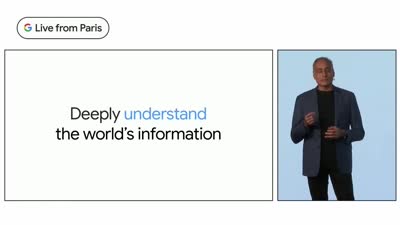 Google Bard and Generative AI Search - Live From Paris Event